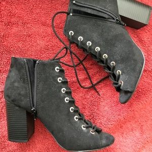 Black Suede Apt. 9 - Never Worn
